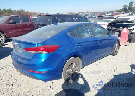 2018 Hyundai Elantra Sel из США, поврежденный, VIN 5NPD84LF7JH304867